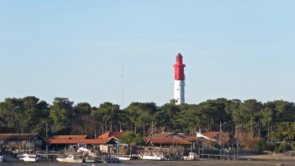 presque ile - cap ferret - arcachon en pinasse - phare du cap ferret