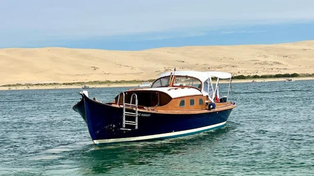 Cap ferret - location de pinasse - Arcachon en pinasse