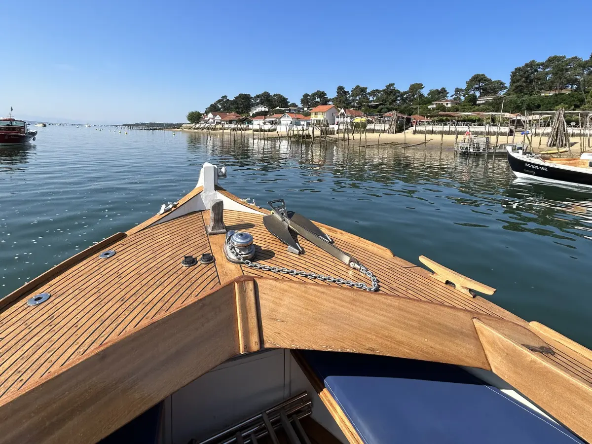 arcachon en pinasse - pinasse martine's